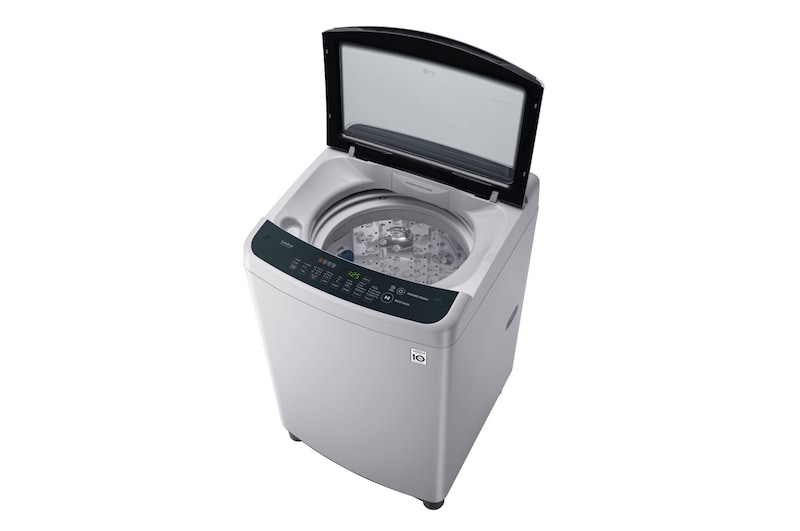 LG Lavadora Carga Superior 3 Smart Motion con Motor Smart Inverter 19 Kg color Gris plata, WT19DSBP