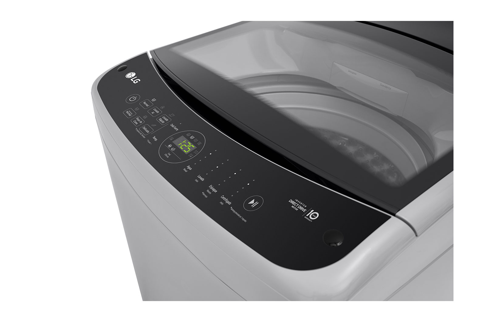 LG Lavadora AI DD™, PetCare Filtro atrapa pelusas, 19kg, WT19DV6