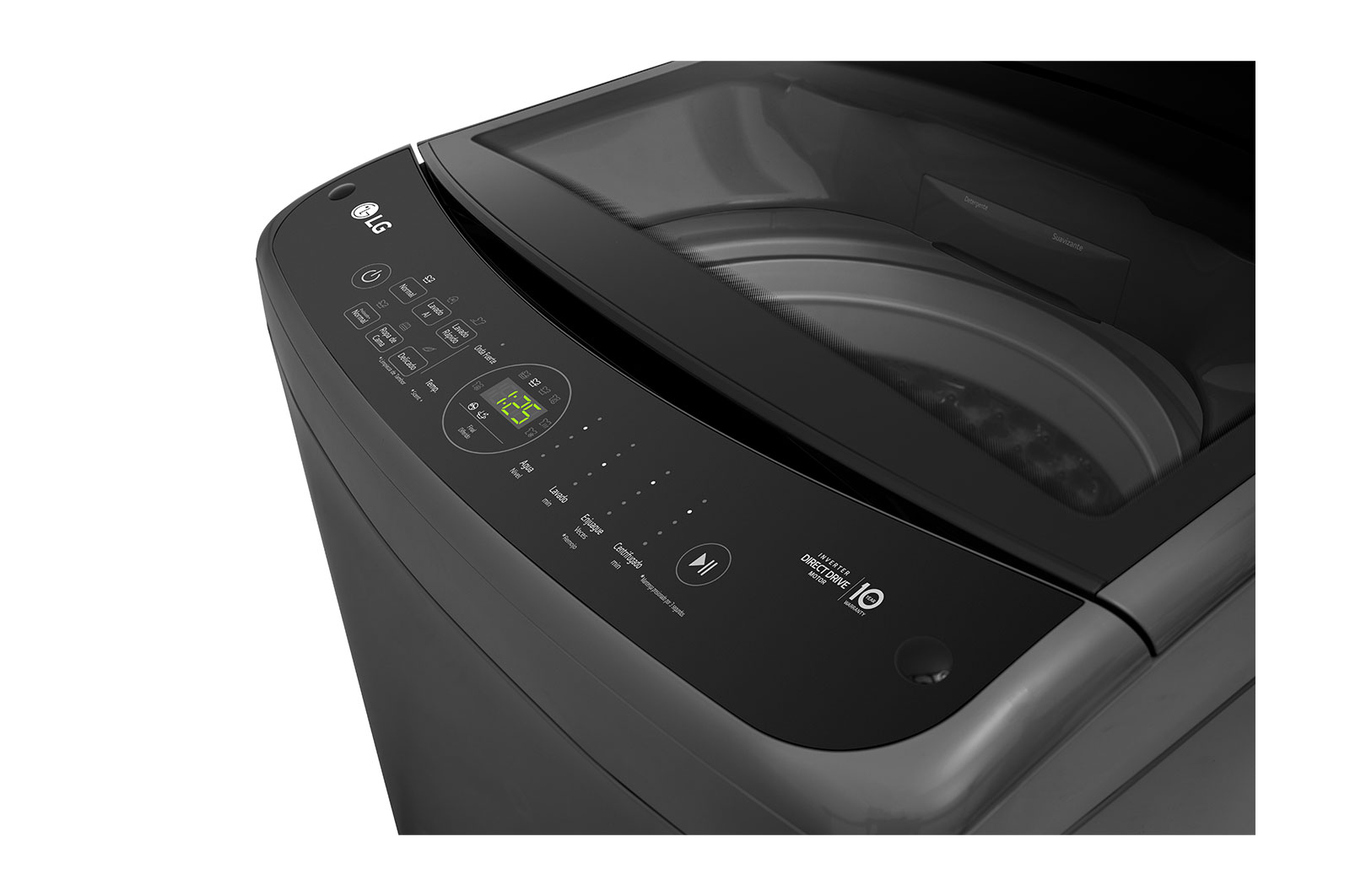 LG Lavadora AI DD™, PetCare Filtro atrapa pelusas, 19kg, WT19MV6