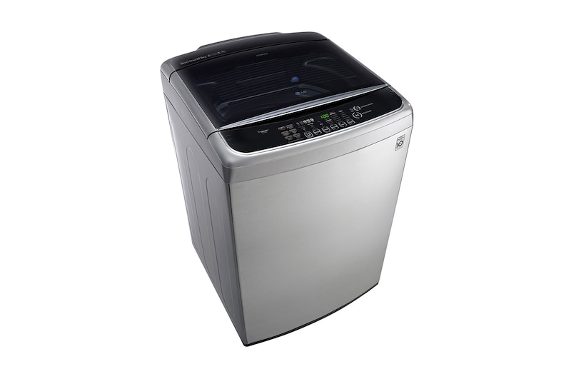 LG Lavadora Carga Superior Inteligente TurboWash3D con Motor Inverter Direct Drive con conectividad ThinQ™ 22 Kg color Acero, WT22VSS6H