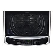 LG Lavadora Carga Superior Inteligente TurboWash3D con Motor Inverter Direct Drive con conectividad ThinQ™ 22 Kg color Acero, WT22VSS6H