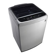 LG Lavadora Carga Superior Inteligente TurboWash3D con Motor Inverter Direct Drive con conectividad ThinQ™ 22 Kg color Acero, WT22VSS6H