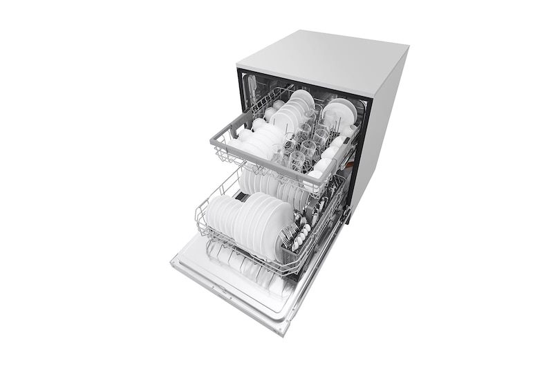 LG Lavavajillas LG QuadWash™ LGThinQ™ WiFi de Empotre, LDF5545ST