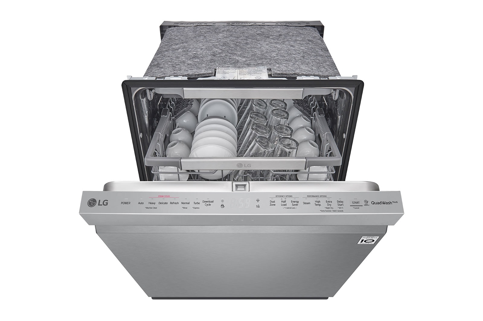 LG Lavavajillas LG QuadWash™ TrueSteam™ Empotre, LDP6810SS