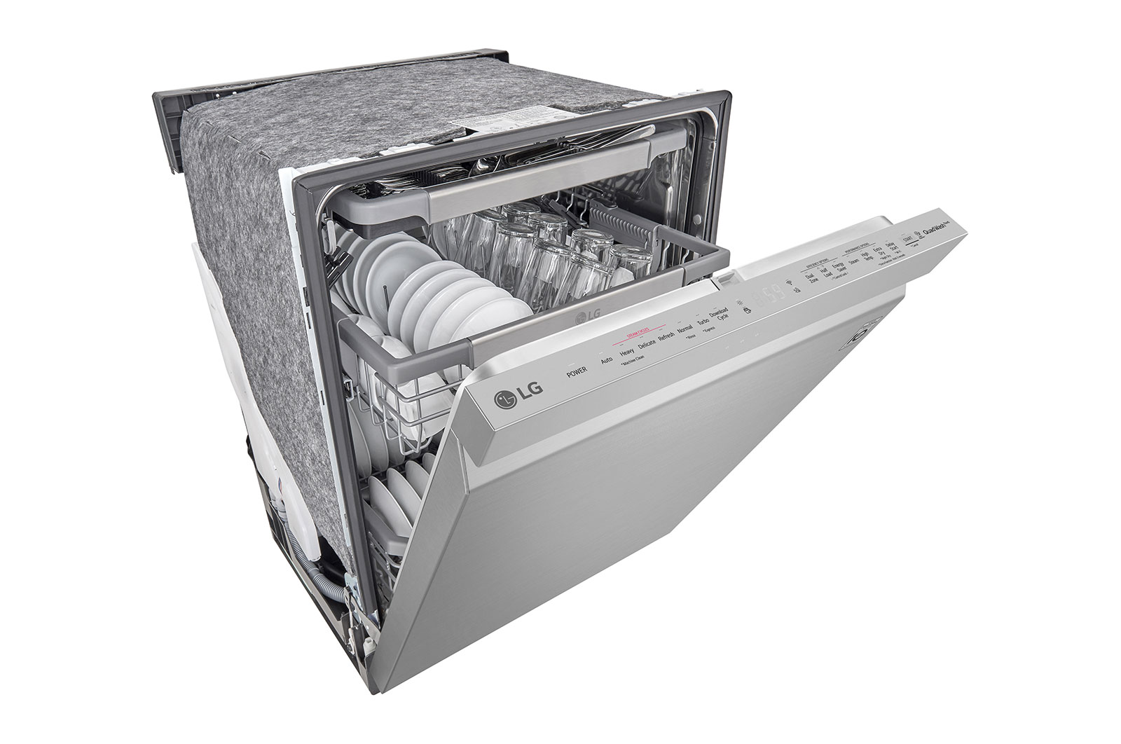 LG Lavavajillas LG QuadWash™ TrueSteam™ Empotre, LDP6810SS