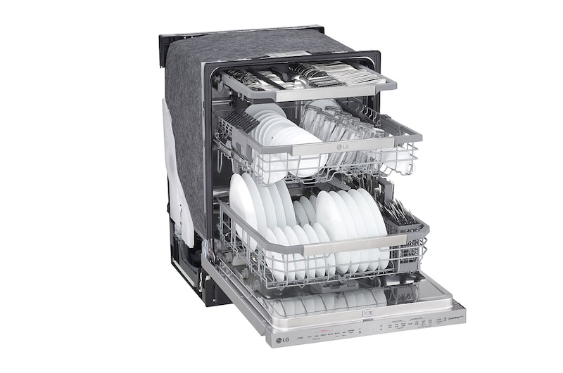 LG Lavavajillas LG QuadWash™ TrueSteam™ Empotre, LDP6810SS