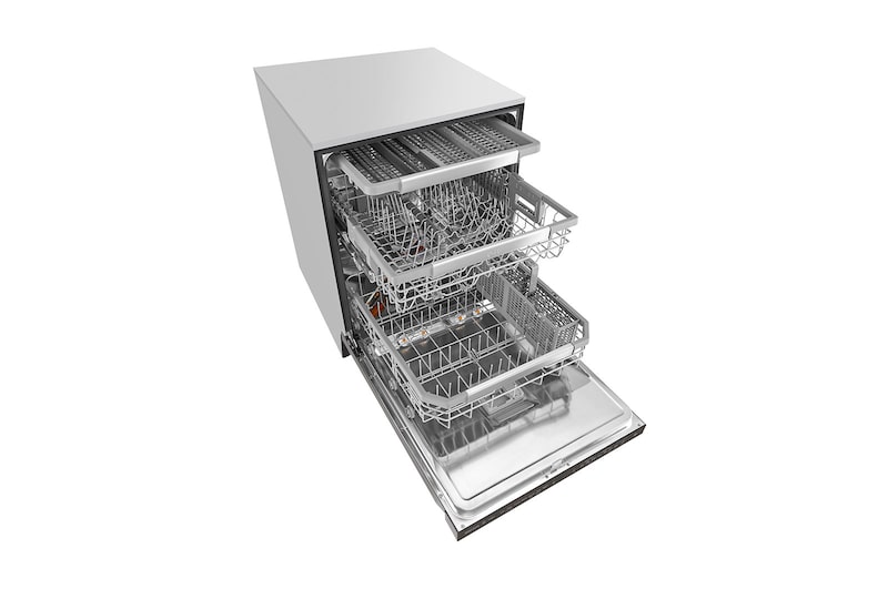 LG Lavavajillas LG QuadWash™ TrueSteam™ con LGThinQ™ WiFi de Empotre, LDP7708BD