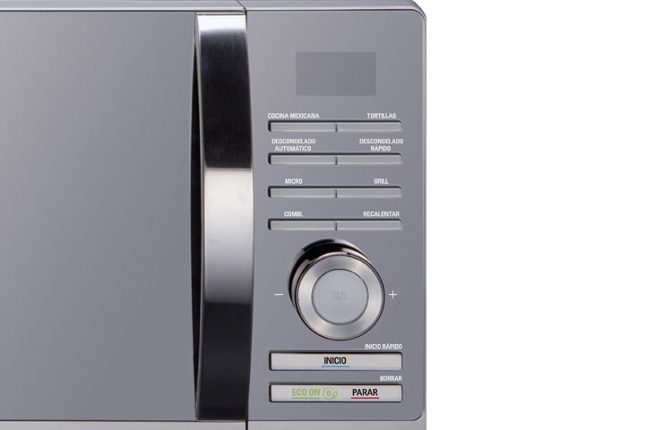 LG HORNO DE MICROONDAS LG GRILL 2 EN 1 1.1 pies³ SILVER Y ESPEJO EN PUERTA, MH1183APM