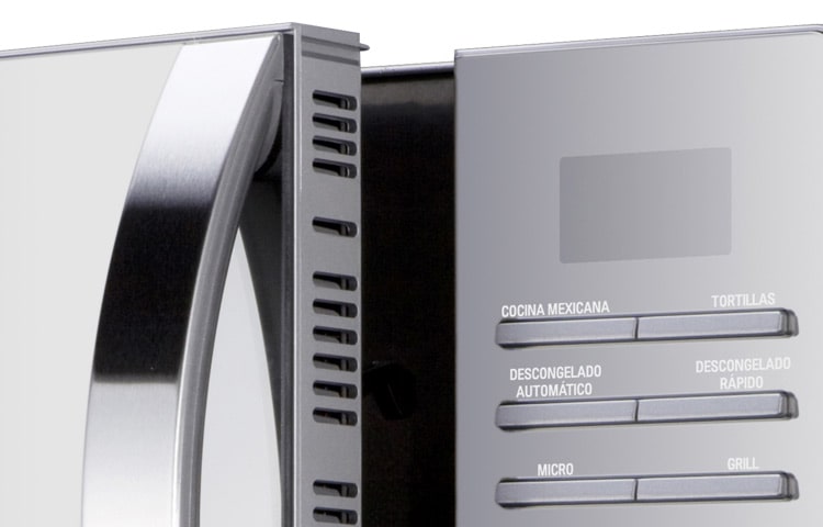 LG HORNO DE MICROONDAS LG GRILL 2 EN 1 1.1 pies³ SILVER Y ESPEJO EN PUERTA, MH1183APM