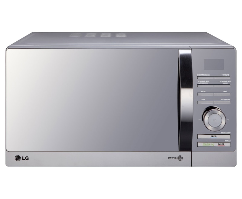 LG HORNO DE MICROONDAS LG GRILL 2 EN 1 1.1 pies³ SILVER Y ESPEJO EN PUERTA, MH1183APM