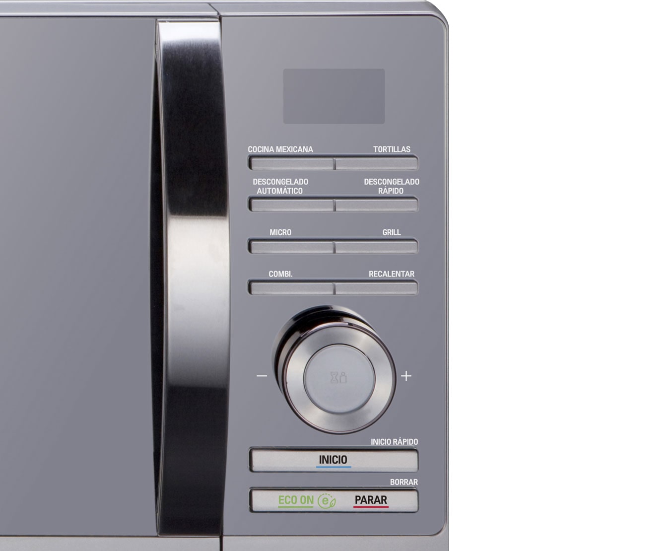 LG HORNO DE MICROONDAS LG GRILL 2 EN 1 1.1 pies³ SILVER Y ESPEJO EN PUERTA, MH1183APM