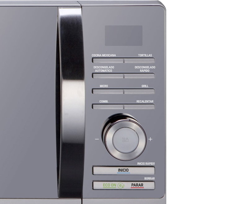 LG HORNO DE MICROONDAS LG GRILL 2 EN 1 1.1 pies³ SILVER Y ESPEJO EN PUERTA, MH1183APM