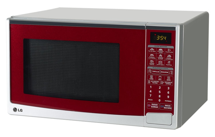 LG HORNO DE MICROONDAS LG GRILL 2 EN 1 1.4 PIES3 - ROJO, MH1443CR