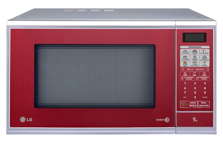 LG HORNO DE MICROONDAS LG GRILL 2 EN 1 1.4 pies3 ROJO, MH1443SR