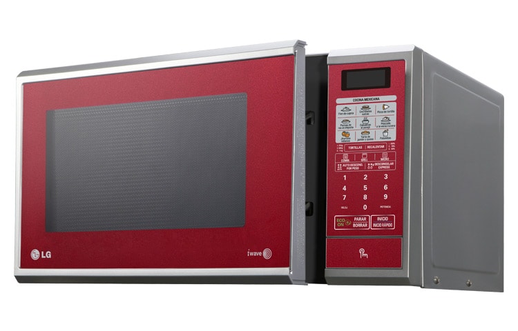 LG HORNO DE MICROONDAS LG GRILL 2 EN 1 1.4 pies3 ROJO, MH1443SR
