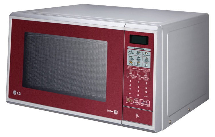 LG HORNO DE MICROONDAS LG GRILL 2 EN 1 1.4 pies3 ROJO, MH1443SR