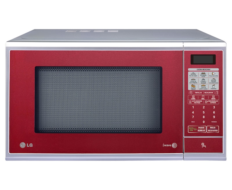 LG HORNO DE MICROONDAS LG GRILL 2 EN 1 1.4 pies3 ROJO, MH1443SR