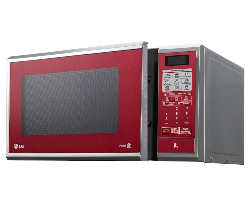 LG HORNO DE MICROONDAS LG GRILL 2 EN 1 1.4 pies3 ROJO, MH1443SR