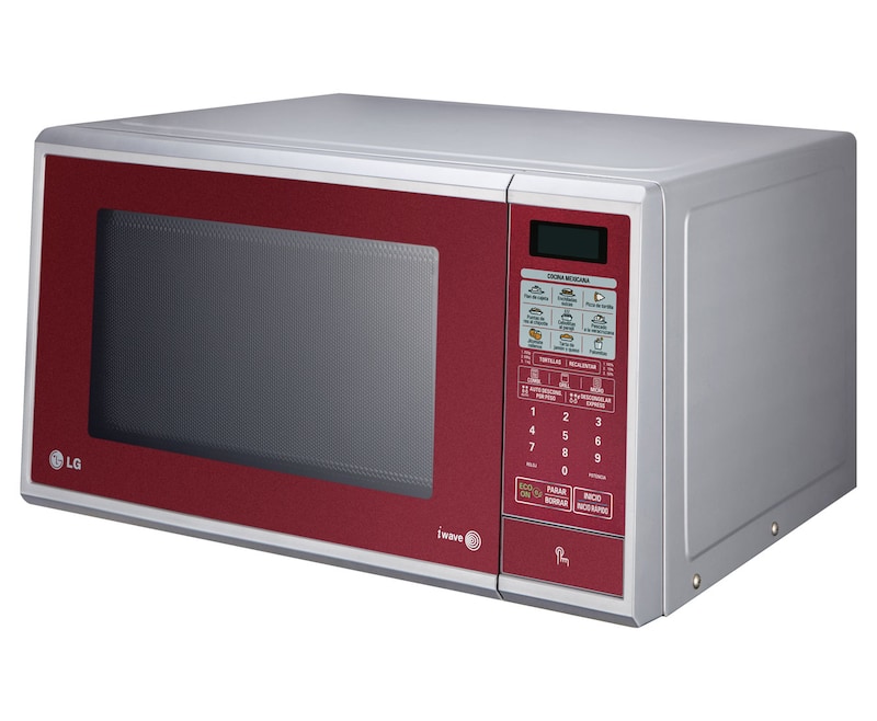 LG HORNO DE MICROONDAS LG GRILL 2 EN 1 1.4 pies3 ROJO, MH1443SR