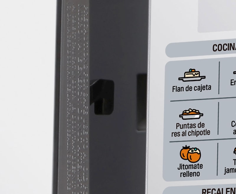 LG HORNO DE MICROONDAS LG GRILL 2 EN 1 1.4 pies³ SILVER Y ESPEJO EN PUERTA, MH1443SSM