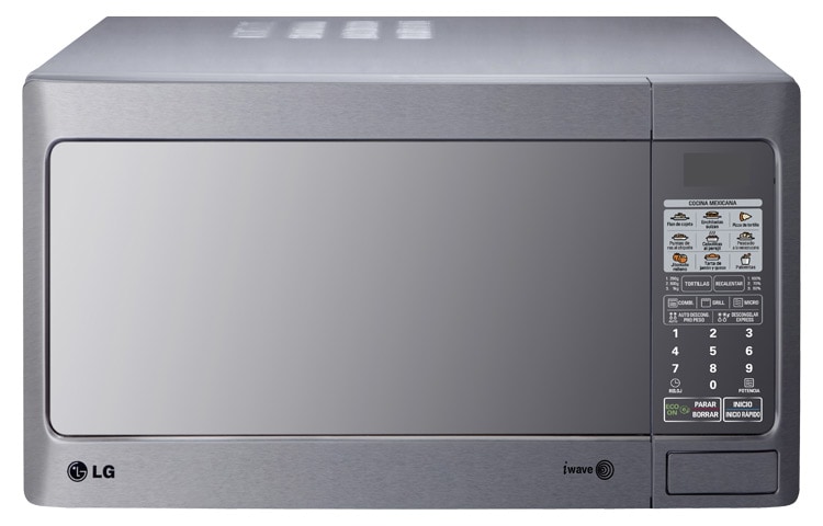 LG HORNO DE MICROONDAS LG GRILL 2 EN 1 1.4 PIES³ ESPEJO ACERO INOXIDABLE, MH1443XAR