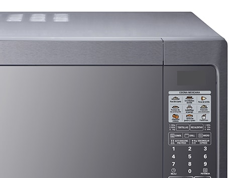 LG HORNO DE MICROONDAS LG GRILL 2 EN 1 1.4 PIES³ ESPEJO ACERO INOXIDABLE, MH1443XAR