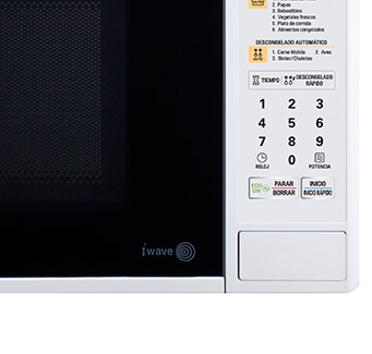 LG HORNO DE MICROONDAS LG SOLO 0.7 PIES³ BLANCO, MS0742DW