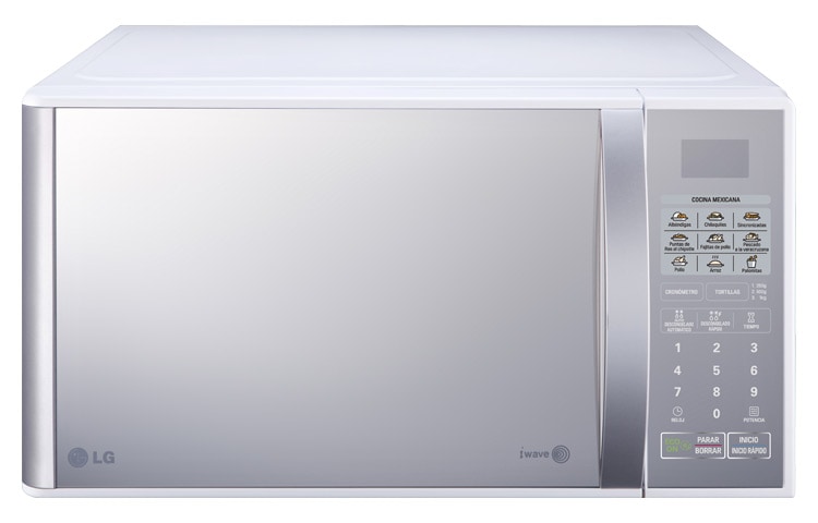 LG HORNO DE MICROONDAS LG SOLO 1.1 pies³ ESPEJO WHITE, MS1143BWM