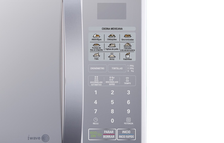 LG HORNO DE MICROONDAS LG SOLO 1.1 pies³ ESPEJO WHITE, MS1143BWM