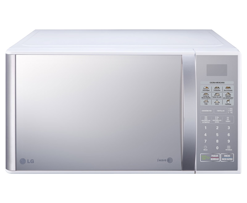 LG HORNO DE MICROONDAS LG SOLO 1.1 pies³ ESPEJO WHITE, MS1143BWM