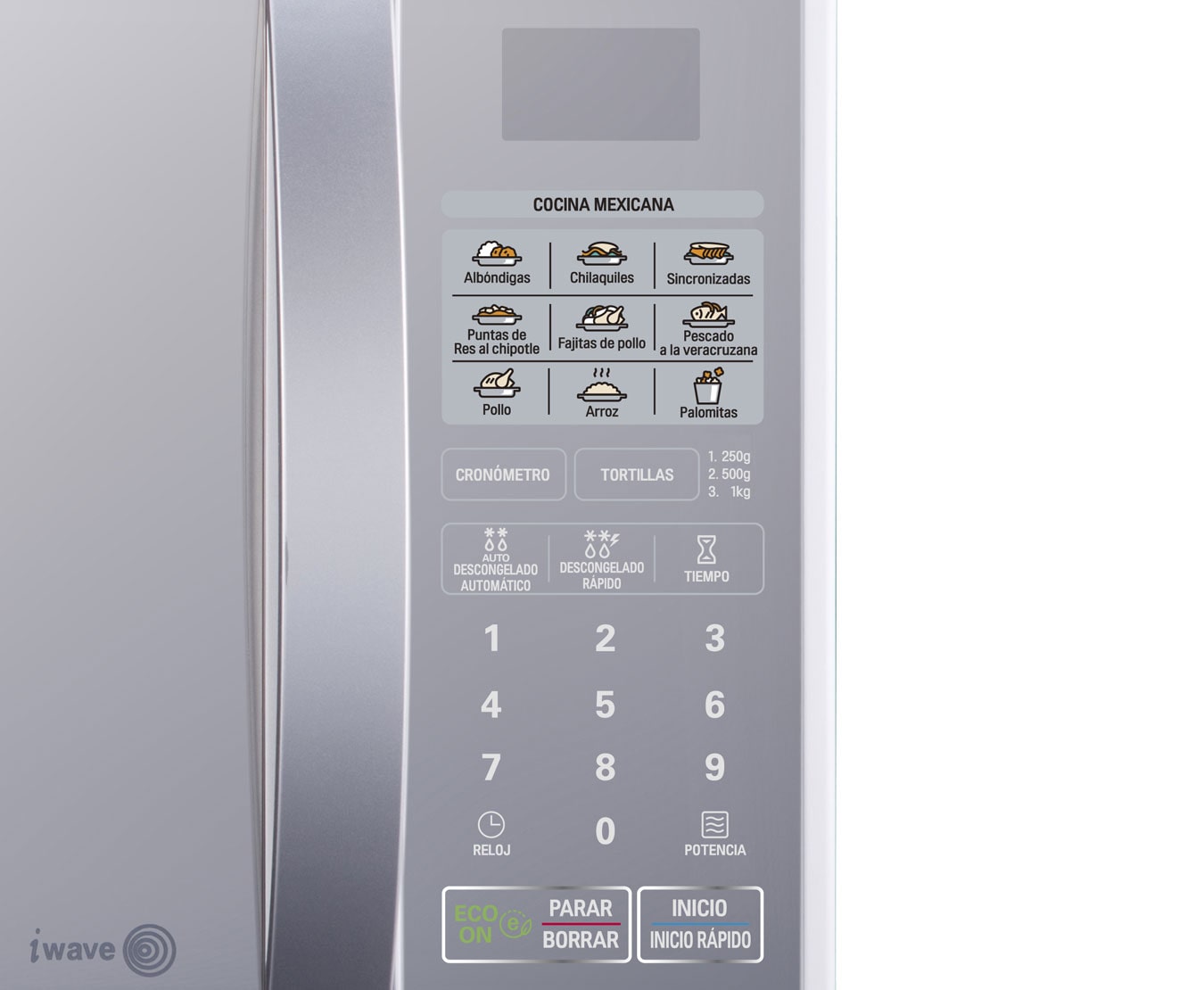 LG HORNO DE MICROONDAS LG SOLO 1.1 pies³ ESPEJO WHITE, MS1143BWM