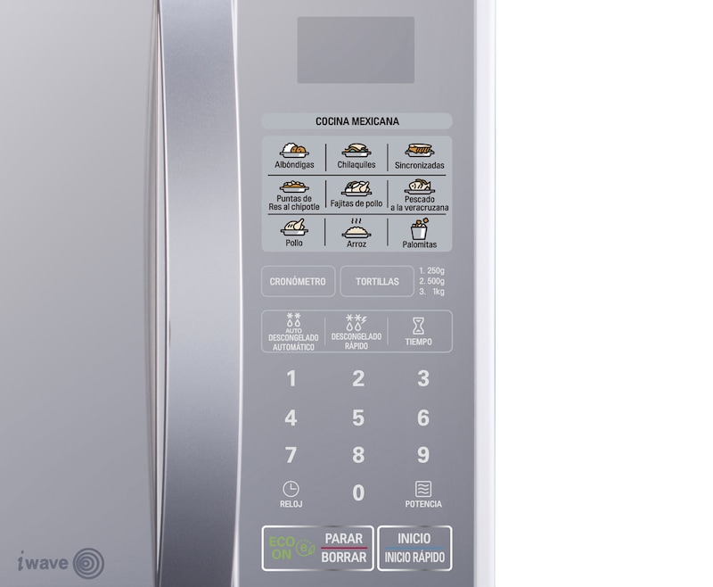 LG HORNO DE MICROONDAS LG SOLO 1.1 pies³ ESPEJO WHITE, MS1143BWM