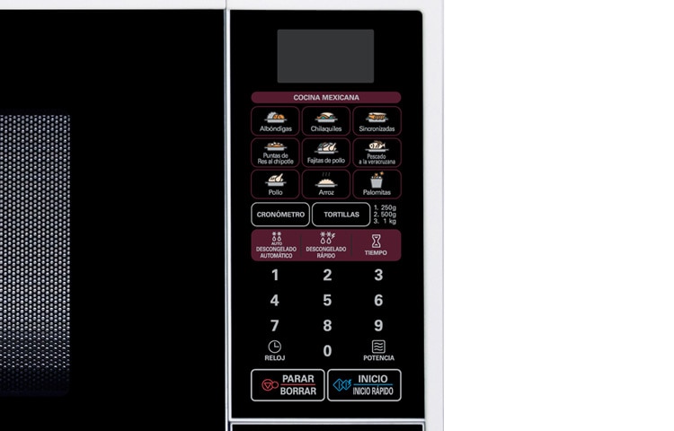 LG HORNO DE MICROONDAS LG SOLO 1.1 PIES³ - BLANCO, MS1143SWP