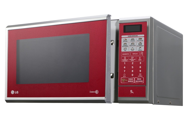 LG HORNO DE MICROONDAS LG SOLO 1.4 PIES³ ROJO, MS1443SR