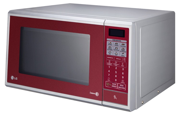 LG HORNO DE MICROONDAS LG SOLO 1.4 PIES³ ROJO, MS1443SR