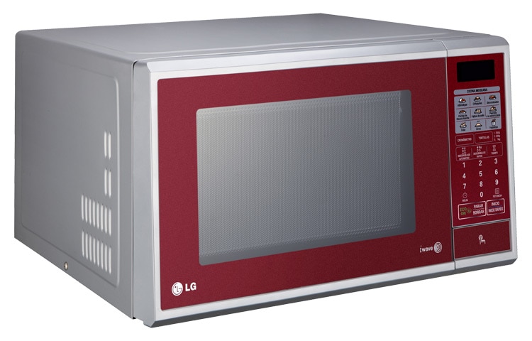 LG HORNO DE MICROONDAS LG SOLO 1.4 PIES³ ROJO, MS1443SR