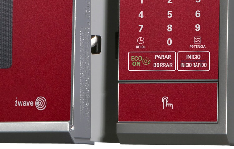 LG HORNO DE MICROONDAS LG SOLO 1.4 PIES³ ROJO, MS1443SR