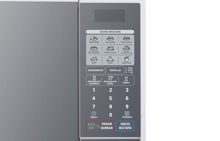 LG Horno de Microondas NeoChef™ 1.4 pies³ Blanco con EasyClean™ y Smart Diagnosis, MS1443SWM