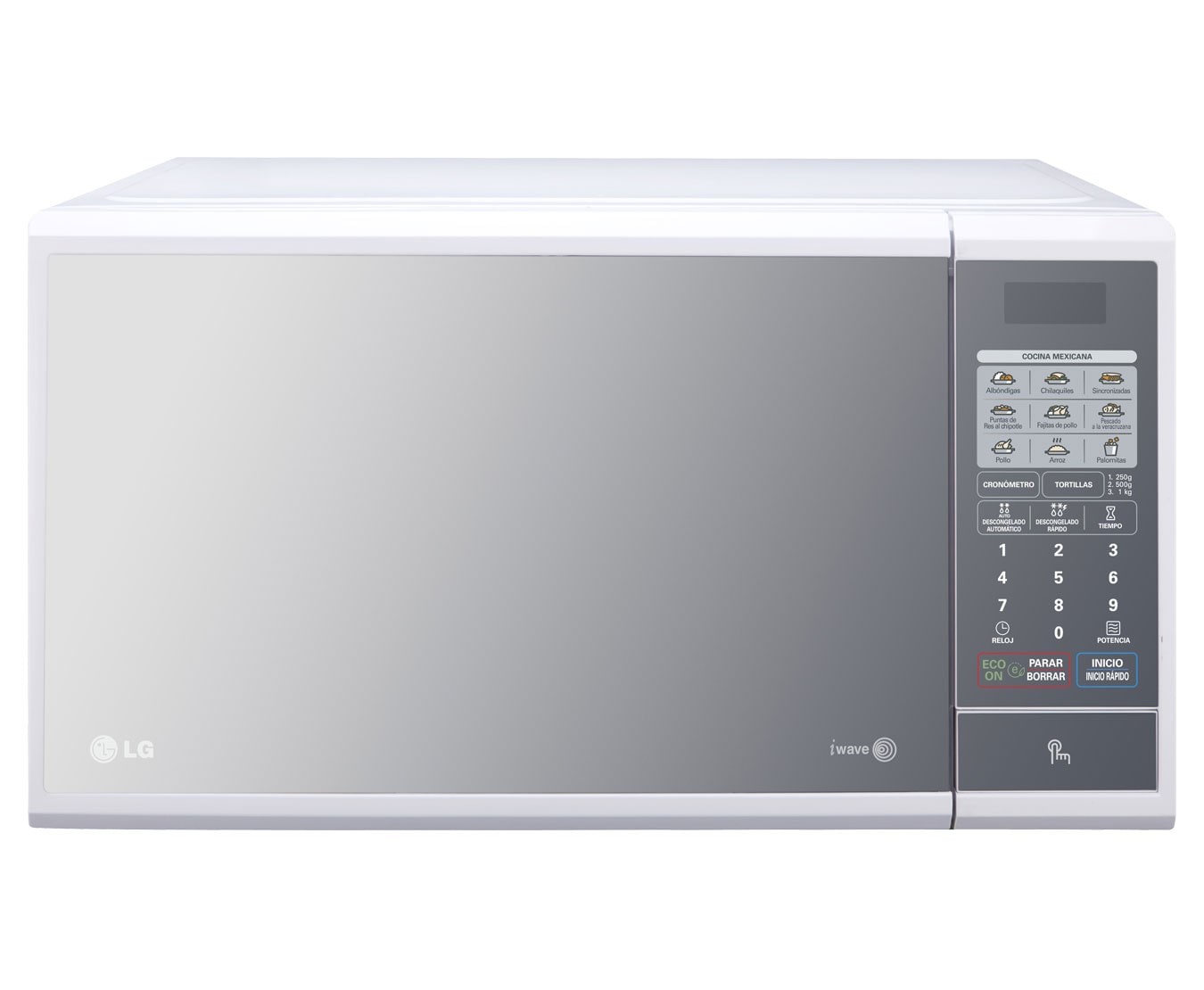 LG Horno de Microondas NeoChef™ 1.4 pies³ Blanco con EasyClean™ y Smart Diagnosis, MS1443SWM