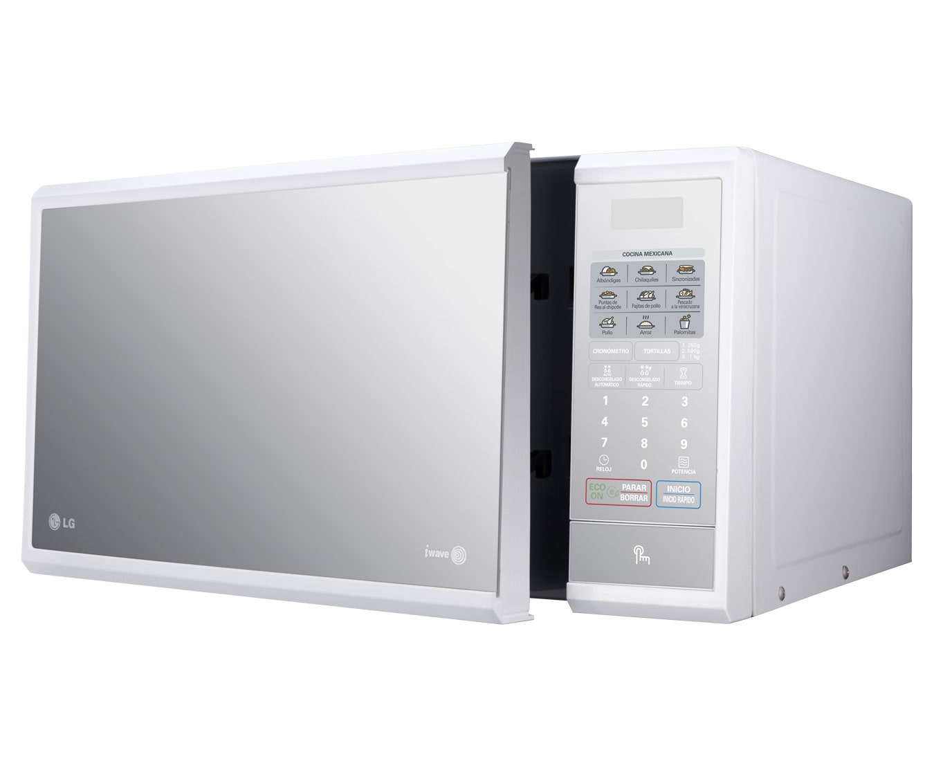 LG Horno de Microondas NeoChef™ 1.4 pies³ Blanco con EasyClean™ y Smart Diagnosis, MS1443SWM