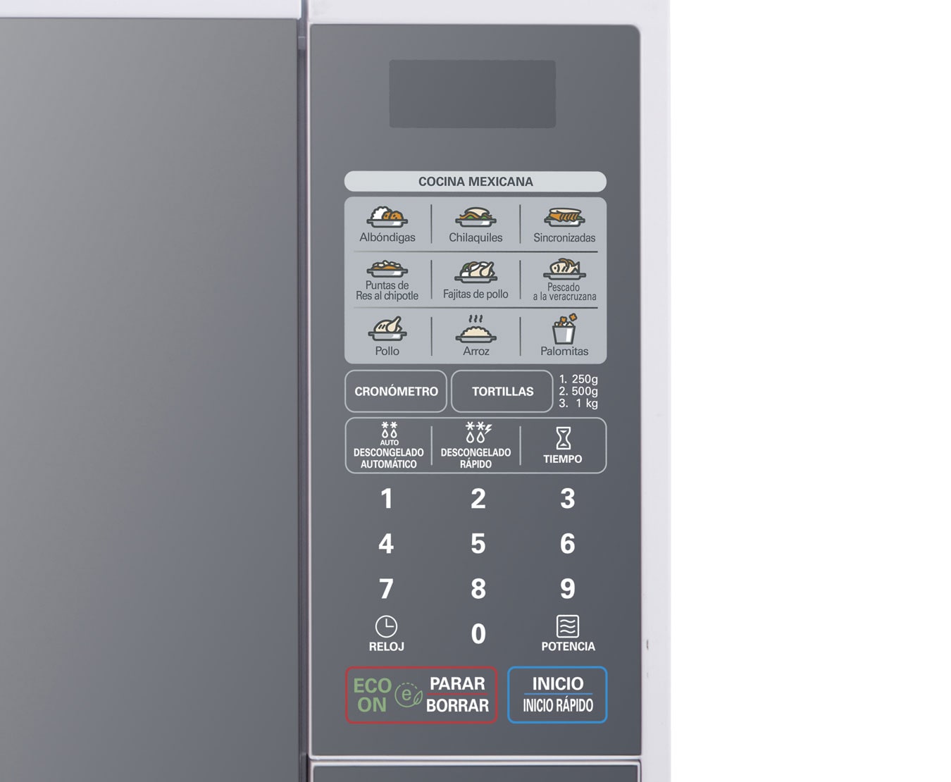 LG Horno de Microondas NeoChef™ 1.4 pies³ Blanco con EasyClean™ y Smart Diagnosis, MS1443SWM