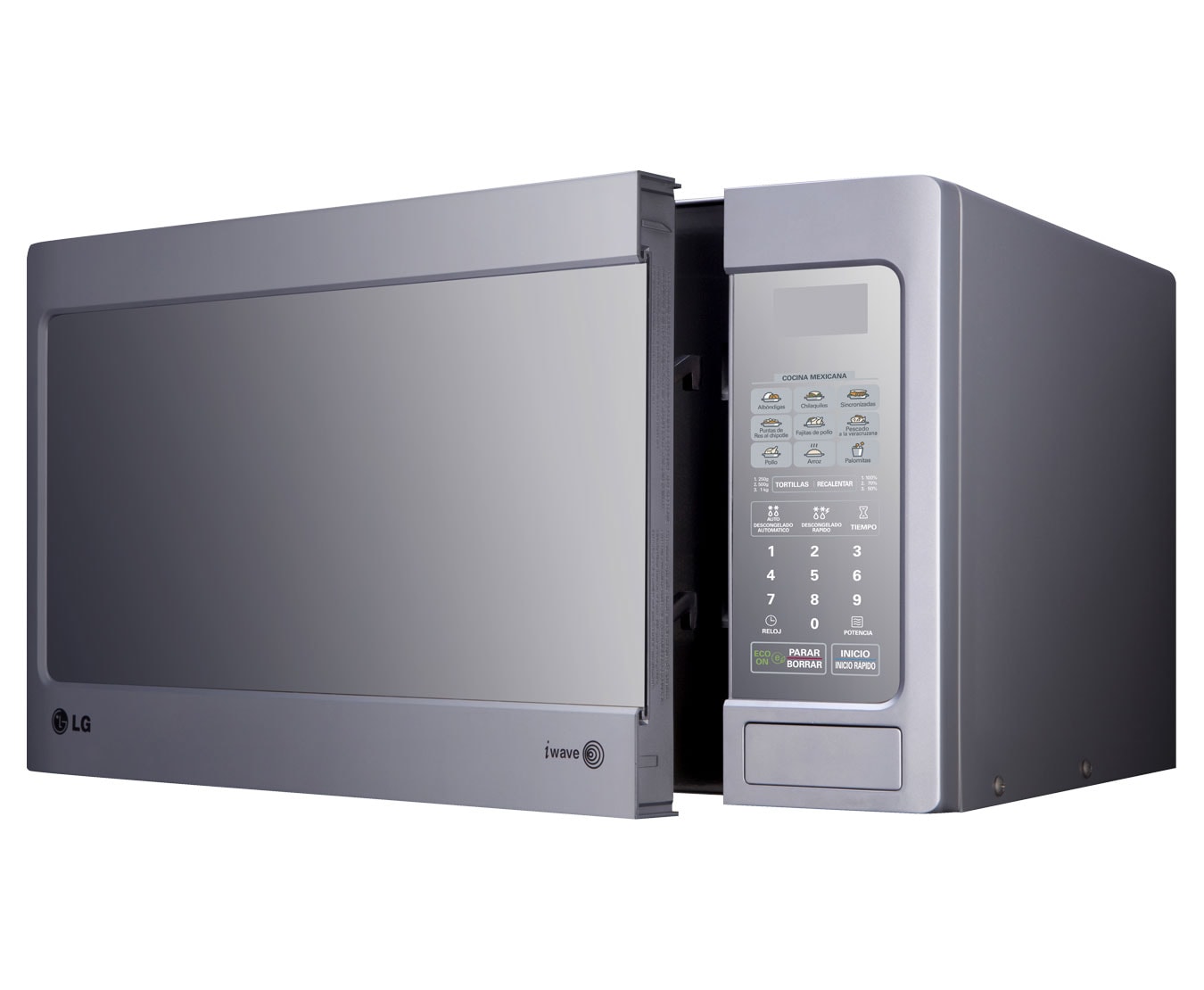 LG HORNO DE MICROONDAS LG SOLO 2.0 PIES3 - SILVER, MS2043GS