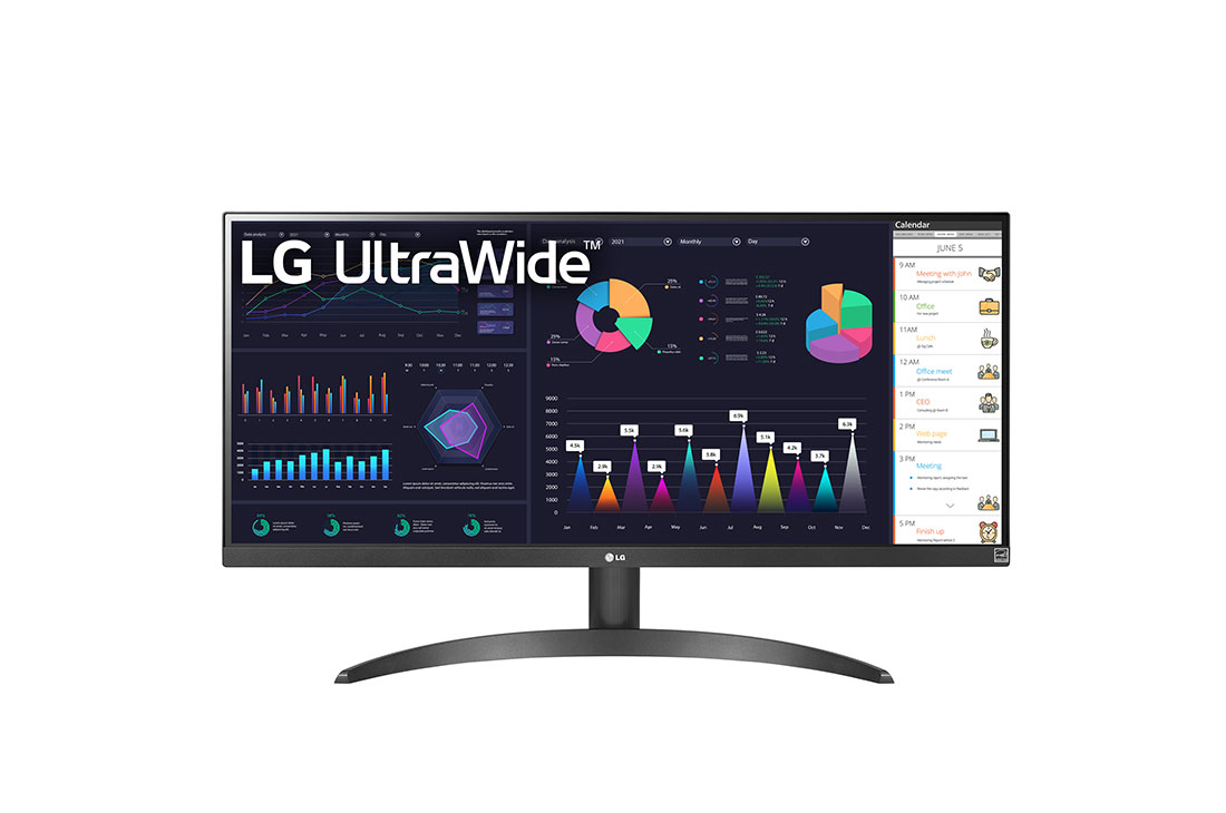 LG Monitor IPS Full HD UltraWide™ 21:9 de 29" con AMD FreeSync™, 29WQ500-B