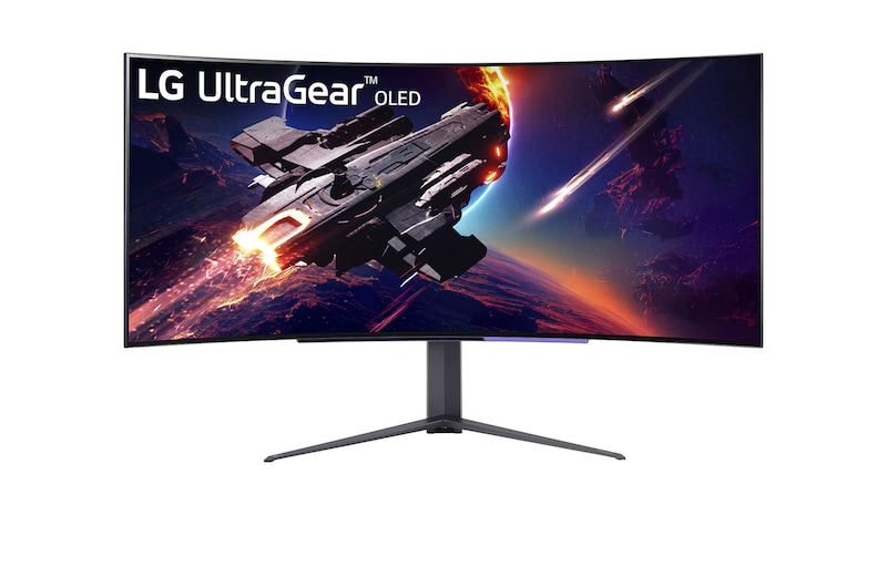 LG Monitor OLED Gaming Curvo de 45" UltraGear™, 45GR95QE-B