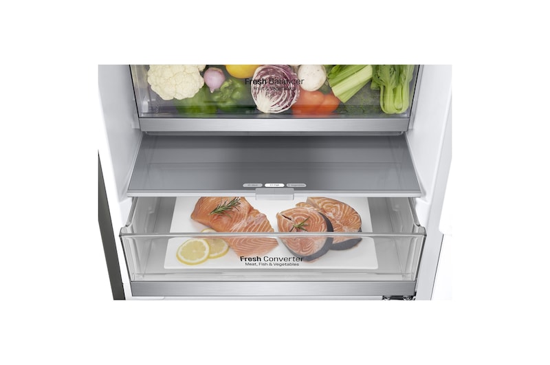 LG Refrigerador 12 pies cúbicos Bottom Mount 2 Puertas, GB37SPP