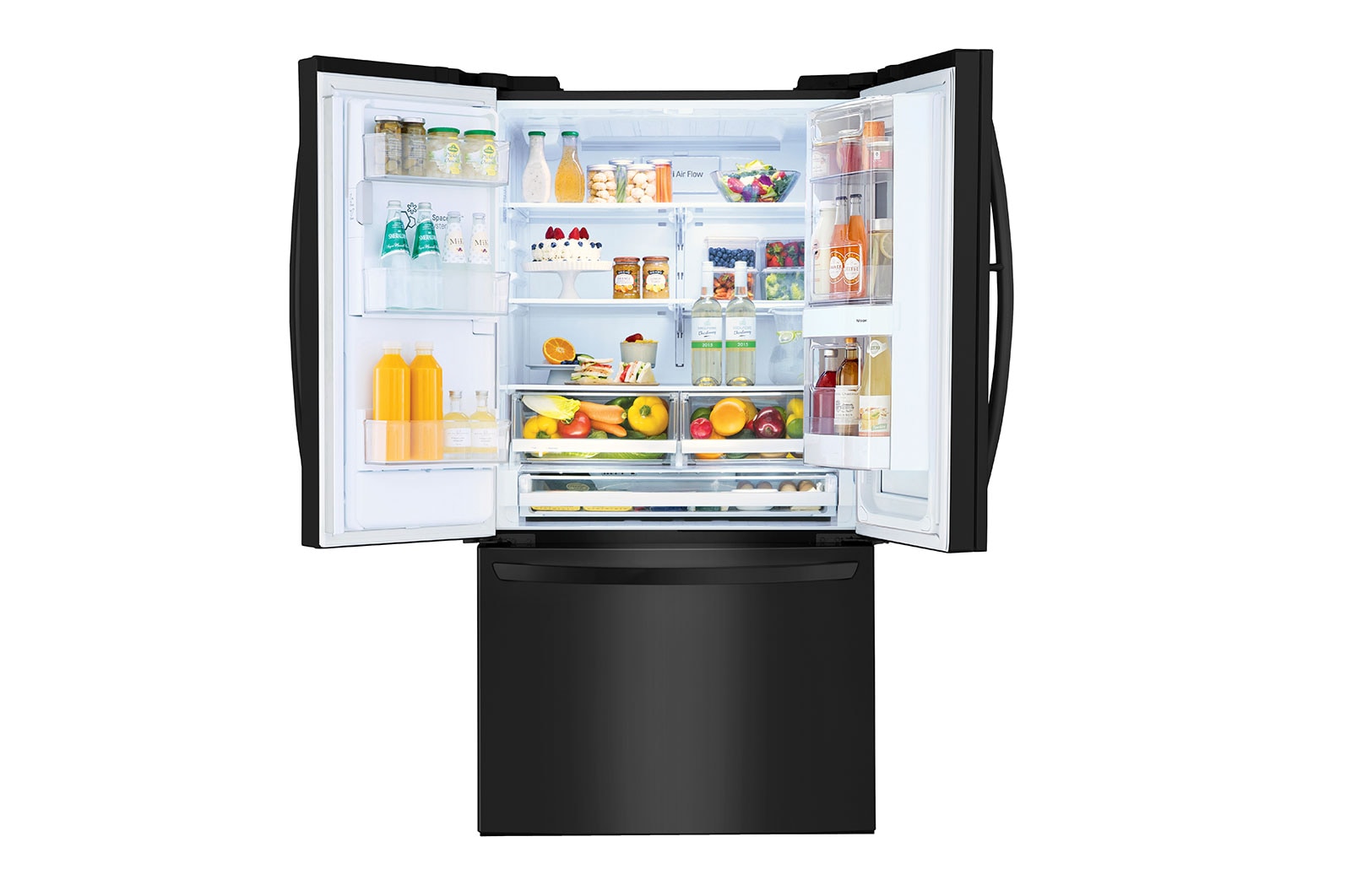 LG Refrigerador 28 pies cúbicos Instaview™ French Door 3 Puertas, GM28XID