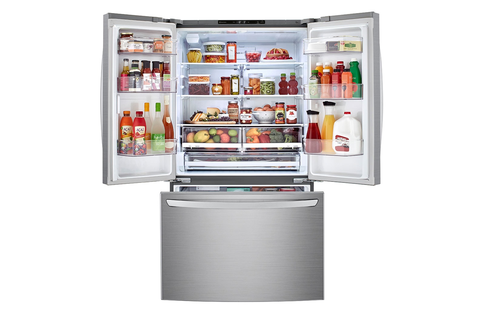 LG Refrigerador 29 pies cúbicos French Door 3 Puertas, GM29BIP