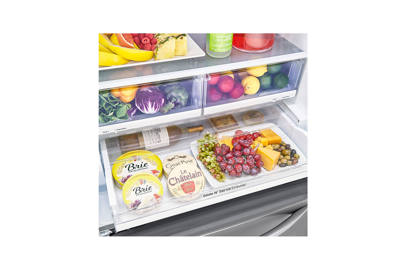 LG Refrigerador French Door 25 pies³ Inverter, LM65BGSK