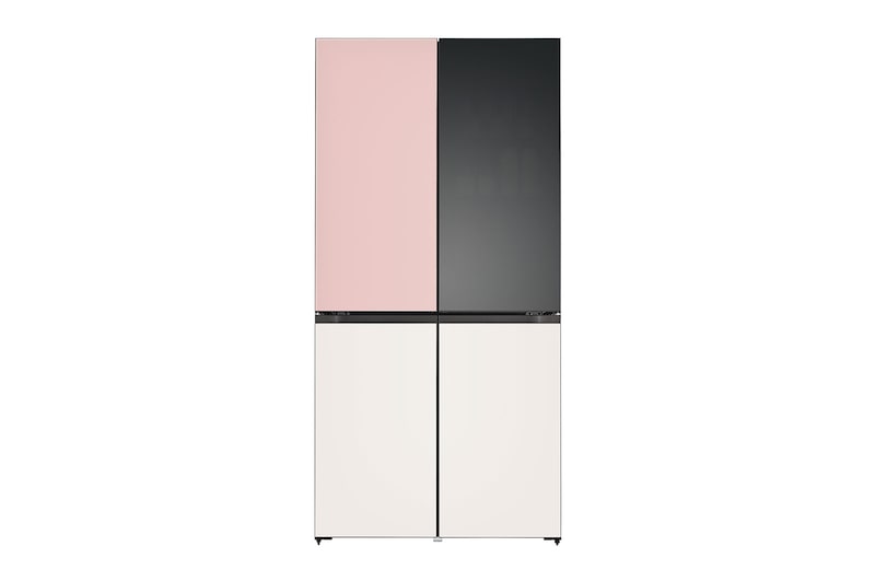 LG Refrigerador LG InstaView™ Color Rosa Inteligente 22 piés cúbicos |LINEAR INVERTER, LM92BVJ