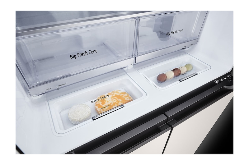 LG Refrigerador LG InstaView™ Color Rosa Inteligente 22 piés cúbicos |LINEAR INVERTER, LM92BVJ